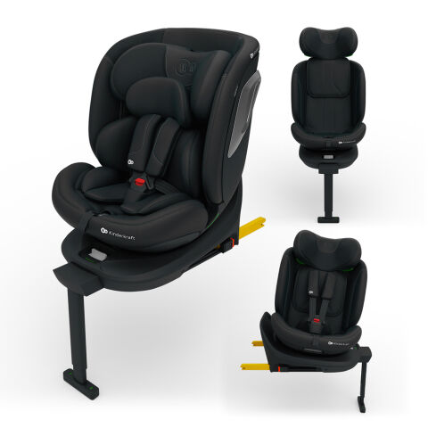 Autosedačka KINDERKRAFT i-360 2 Plus (40-150 cm) - Black