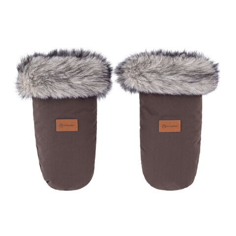 Rukávník / rukavice na kočárek PETITE&MARS Fjora - Rich Brown