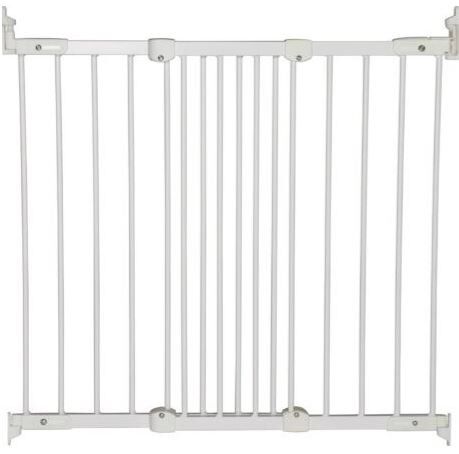 BabyDan Zábrana Flexi Fit kov bílá NEW 67-105,5 cm