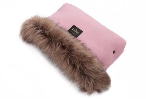Rukávník na kočárek Emitex Luxury - SOFT Pink