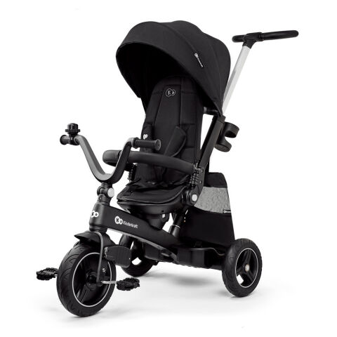 Tříkolka Kinderkraft Easytwist Platinum - Black