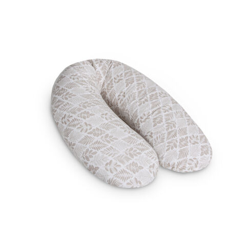 Kojící polštář Cebuška 190 cm PHYSIO Multi Žerzej Brown Leaves 