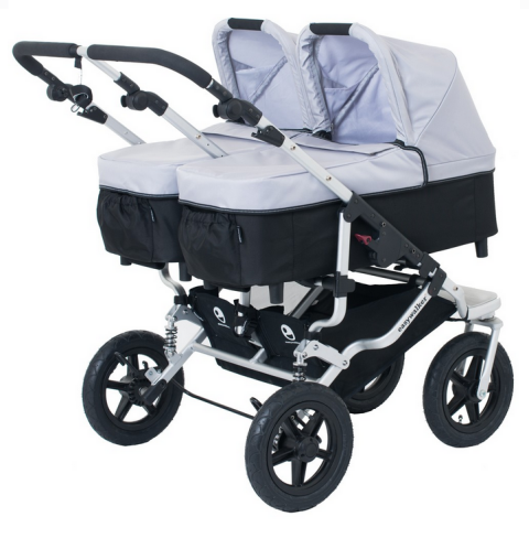 EASYWALKER DUO PLUS Black Silver - kombi