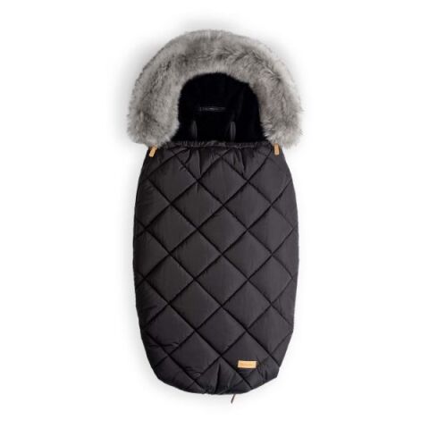 Beztroska Fusak s kožešinou 100cm - Black 