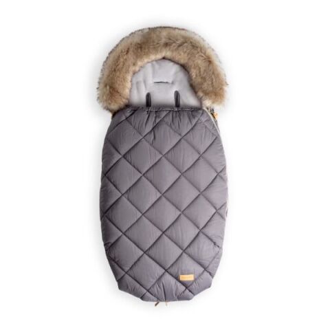 Beztroska Fusak s kožešinou 100cm - Grey 