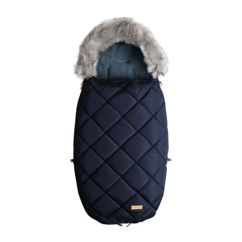 Beztroska Fusak s kožešinou 100cm - Navy 