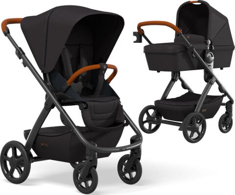 Kombinovaný kočárek Moon N°One - Black