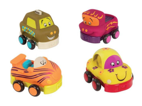 B-Toys Autíčka natahovací na setrvačník Wheee-Is!-1