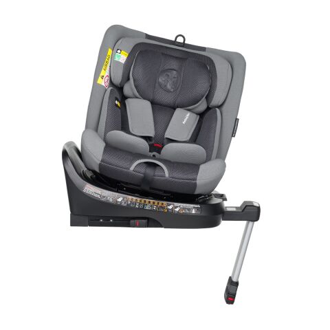 Autosedačka PETITE&MARS Twistguard Pro i-Size 40-150 cm(0-36 kg) - Grey Air