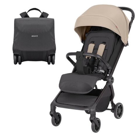 Cestovní kočárek CARRELLO Atom S - Ceramic Beige