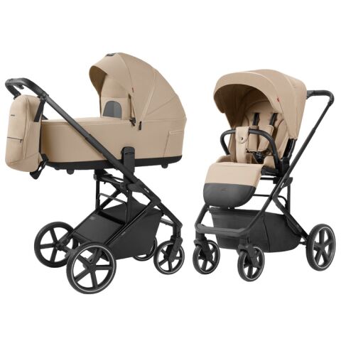 Koombinovaný kočárek Carrello Alfa 2v1 New CRL-6522 - Natural Beige 