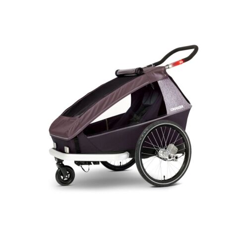 CROOZER KID FOR 1 PLUS Vaaya 2v1 odpružený - Blossom Red 