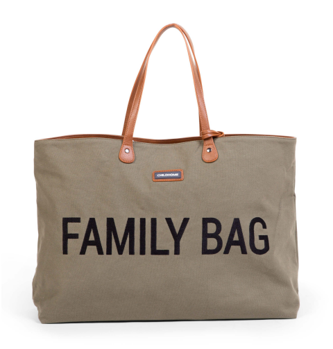 Childhome Cestovní taška Family Bag - Canvas Khaki