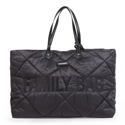 Childhome Cestovní taška Family Bag - Puffered Black