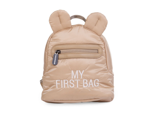 Childhome Dětský batoh My First Bag - Puffered Beige