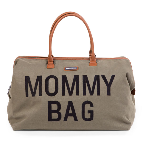 Childhome přebalovací taška Mommy Bag - Canvas Khaki