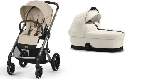 Cybex Balios S Lux 2v1 včetně korby Cot S - Almond Beige + Seashell 2026