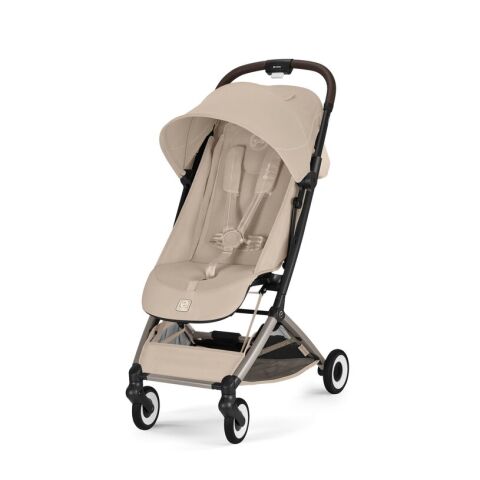 Cestovní kočárek Cybex Orfeo - Almond Beige 2026