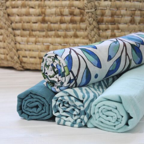 Tommy Lise Bavlněná mušelínová plena 120 x120 cm