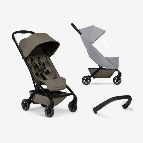 Cestovní kočárek Joolz AER2 - Hazel brown BUNDLE SET