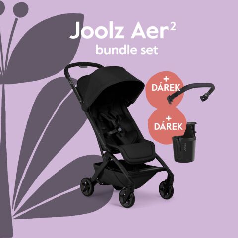 Kočárek Joolz AER2 BUNDLE SET - Space black