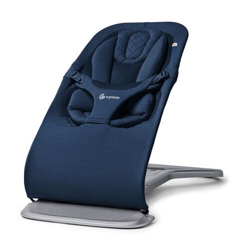 Ergobaby lehátko Evolve Bouncer - Midnight blue