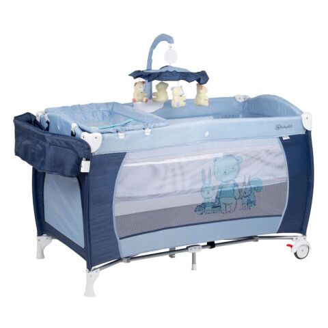 Babygo Postýlka Sleeper DeLuxe - Blue