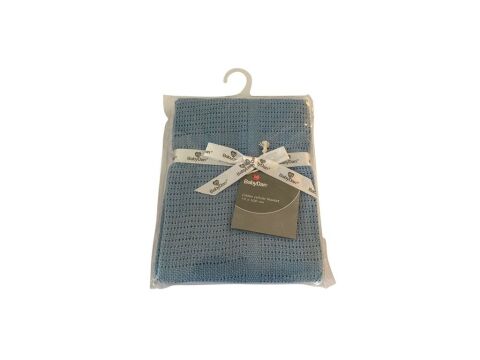 HÁČKOVANÁ DEKA BABYDAN - Dusty Blue