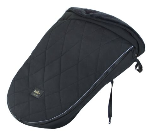Zimní nánožník na kočárek Emitex SOFT - Black Comfy
