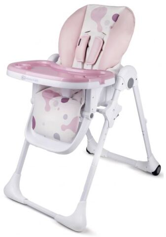 Dětská jídelní židlička YUMMY Kinderkraft - Pink