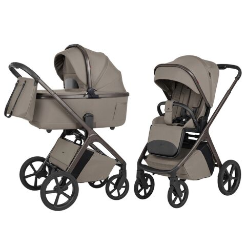 Kočárek 2v1 Carrello Vector F - Flannel Beige 2026