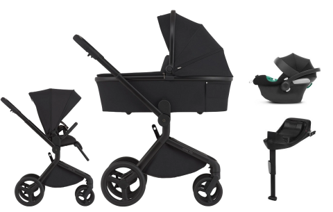 Kombinovaný kočárek ANEX Flo 3v1 + CYBEX Aton B2 i-Size + isofix základna