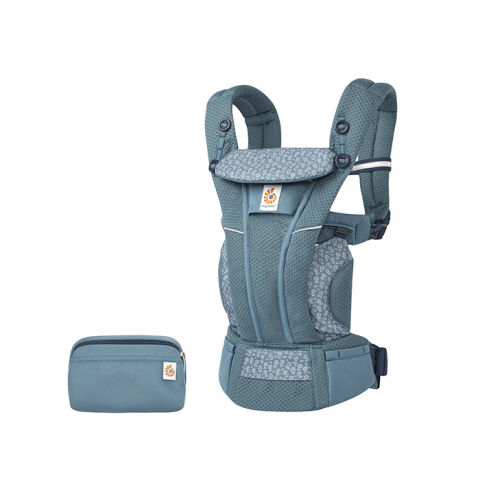 Nosítko Ergobaby OMNI BREEZE - Twilight Blue Daisies