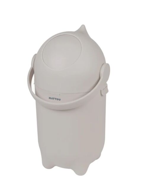NATTOU Koš na pleny Dropy 27 cm, 20l - Clay