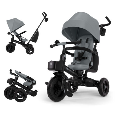 Dětská tříkolka KINDERKRAFT Aveo 2 Plus - Grey