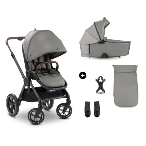 Kombinovaný kočárek Hauck Comfort N Care AIR 2v1 - Dark Grey