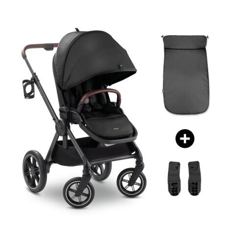 Sportovní kočárek Hauck Comfort N Care - Black
