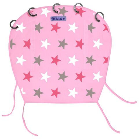 Sluneční clona Dooky Design - Pink Stars