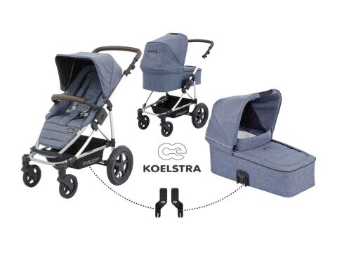 Kočárek Koelstra Binque Daily - Denim Blue
