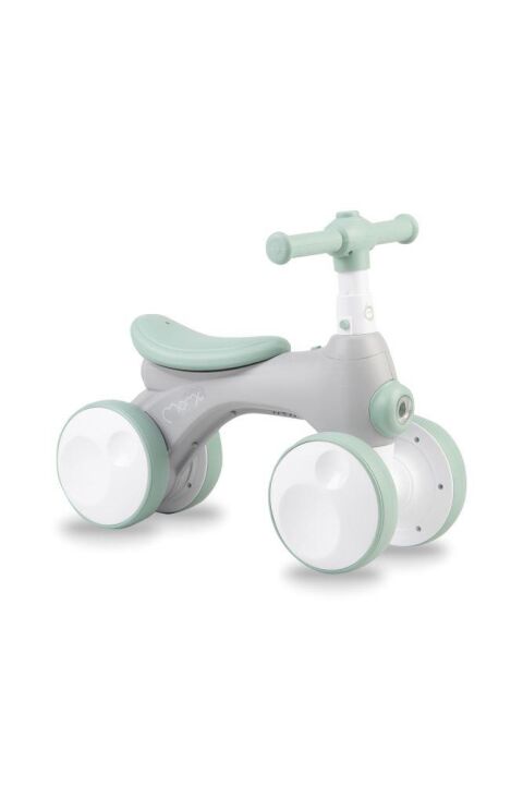 Odrážedlo MoMi TOBIS s bublinami a světlem - Šedé