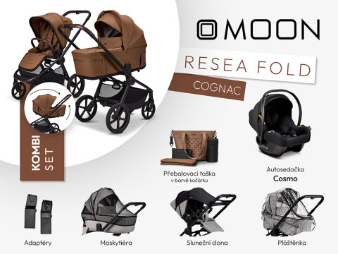 Kočárek Moon ReSea FOLD Kombi Set 2026