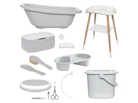 Digitální koupací sada Bébé-jou Sense Plus 8 dílná - Light Grey