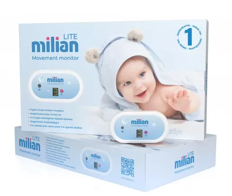 Monitor dechu do postýlky Milian Lite 1 s jednou sensorovou podložkou