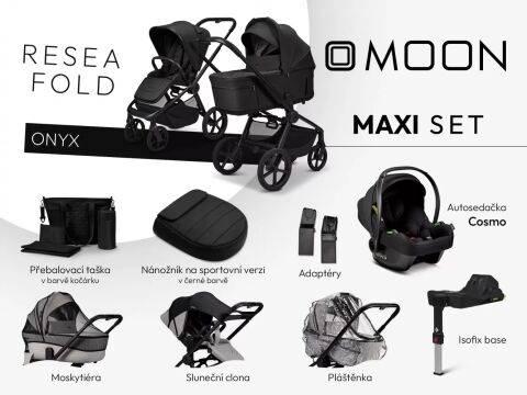 Kočárek Moon ReSea FOLD Maxi Set 2026