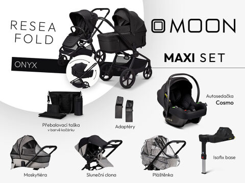 Kočárek Moon ReSea FOLD Maxi Set 2026