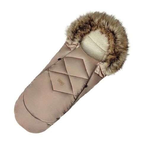 Fusak Jasmine z ovčí vlny Ovečka - Latte