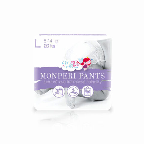 MonPeri Kalhotky Pants - L 8-14kg, 20ks