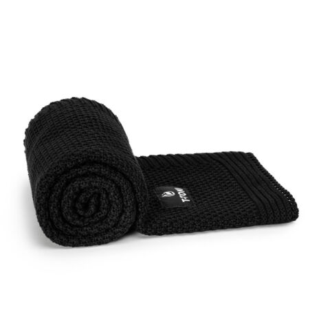 Dětská pletená deka T-tomi - Black