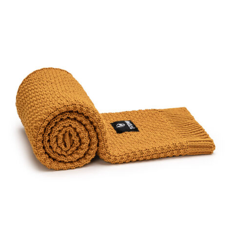 Dětská pletená deka T-tomi - Curry