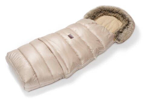 Fusak Jasmine 3v1 s kožíškem - Champagne